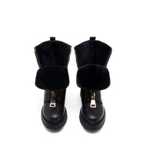MICHELE LOPRIORE - MINSK BOOT WITH FUR