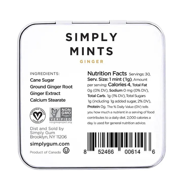 SIMPLY MINTS - GINGER