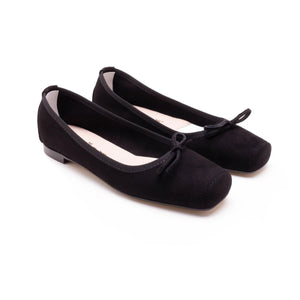 MICHELE LOPRIORE - PALOMA BALLET FLAT WITH SQUARE TOE