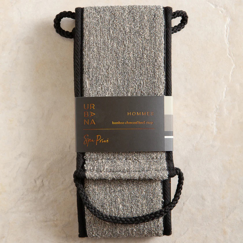 BAMBOO CHARCOAL BACK SCRUBBER