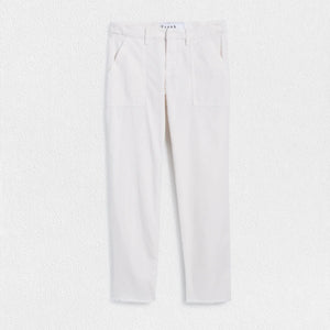 FRANK AND EILEEN - BLACKROCK UTILITY PANT IN CHALK