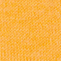 Close-up of a luxury KINROSS Splitneck Cotton Polo with visible stitches and a smooth texture, in bright yellow, made from 100% cotton.