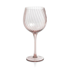 SAVOY OPTIC SWIRL RED WINE GLASS