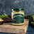 A jar of GRAHAMS - IRISH STEAK MUSTARD is shown. The label displays the brand name "GRAHAM'S" and notes the company was established in 2014. The mustard has a creamy yellow color, perfect as a steak accompaniment, and is contained in a clear jar with a black lid.