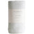 A rolled-up, dove grey cotton muslin swaddle blanket with small white star patterns, wrapped in a white label. The soft label reads "Alimrose - Give, Inspire, Play - Swaddle - Certified Organic Cotton" and includes a website address at the bottom.