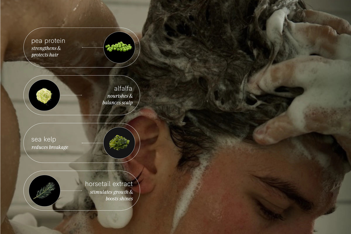 A sleek black pump bottle labeled &quot;JACK HENRY - CREAMY SHAMPOO&quot; with JACK HENRY branding holds 400 ml of keratin-infused formula, displayed against a white background.