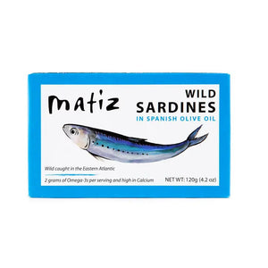 MATIZ - WILD CAUGHT SMOKED SARDINES IN ORGANIC OLIVE OIL