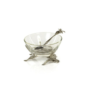 DRAGONFLY PEWTER BOWL