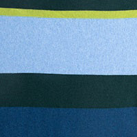 An abstract image reminiscent of KINROSS's Fringe Triangle Wrap in a Stripe, featuring horizontal stripes of varying thickness that evoke the softness of 2ply, 100% Cashmere fabric. The top stripe is beige, followed by a white stripe, a wide light gray stripe, another beige stripe, and capped off with a light cream stripe at the bottom. The muted colors and gently textured surfaces convey the fine knitwear aesthetic typical of KINROSS.