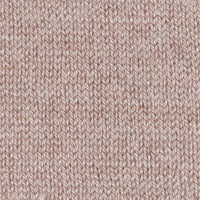 A close-up of the KINROSS CASHMERE Long Sleeve Crew Neck Sweater in light gray shows a silk-cashmere blend with a subtle knit texture, featuring small, evenly spaced loops. The soft, slightly fuzzy surface emphasizes the premium quality of this fabric.