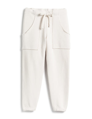 FRANK AND EILEEN - EAMON JOGGER SWEATPANT IN VINTAGE WHITE