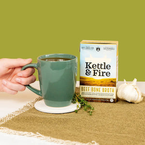 KETTLE & FIRE - REGENERATIVE BEEF BONE BROTH