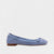 MICHELE LOPRIORE - PALOMA BALLET FLAT WITH SQUARE TOE