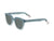 The CADDIS Jockamo Polarized Sunglasses feature a blue-green rectangular design with dark polarized lenses. The premium acetate frame is accented by white-tipped arms, and the brand "Caddis" is prominently displayed on both the lens and arm. These sunglasses combine a vintage aesthetic with a modern, sleek design perfect for casual wear.