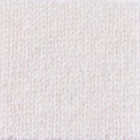 Close-up image of the KINROSS CASHMERE - LUXE CABLE KNIT CASHMERE HAT, showcasing its soft, off-white knitted fabric. Crafted from 100% cashmere by KINROSS, the texture reveals a consistent pattern of interlocking loops typical of knitwear. The surface appears smooth and slightly fuzzy.