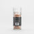 The JACOBSEN SALT CO. GRINDER PINK HIMALAYAN SALT, a clear glass grinder with a transparent plastic top, stands against a plain white background. The black label on this refillable grinder lists the ingredients and manufacturer details.