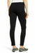 The SPANX Perfect Pant Ankle 4 Pocket leggings in black are showcased on a white background. These women's leggings, made from smoothing ponte fabric, feature a high waistband and a sleek ankle backseam skinny silhouette with a convenient pull-on design for effortless style.