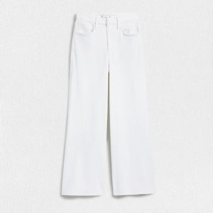FRANK AND EILEEN - GALWAY GAUCHO JEAN IN WHITE