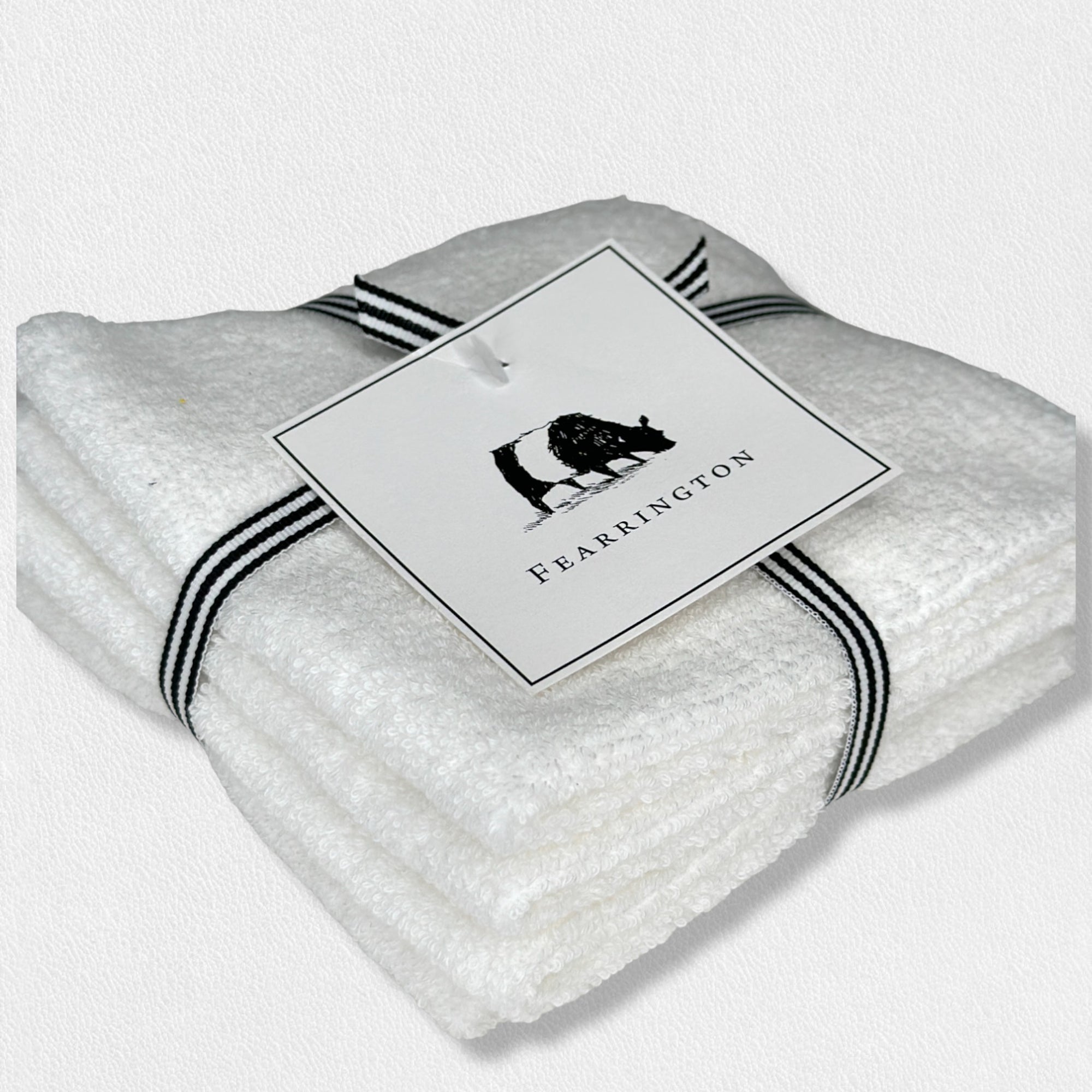 FEARRINGTON LIFESTYLE TOWEL COLLECTION - WAFFLE FACE CLOTH S/4